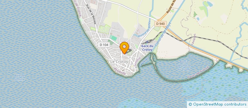 localisation de l'entreprise PHARMACIE DE LA BAIE DE SOMME à LE CROTOY