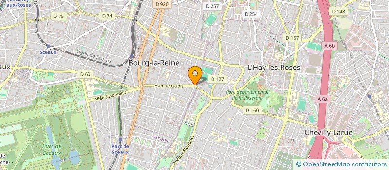localisation de l'entreprise PHARMACIE DE LA BIEVRE à BOURG-LA-REINE