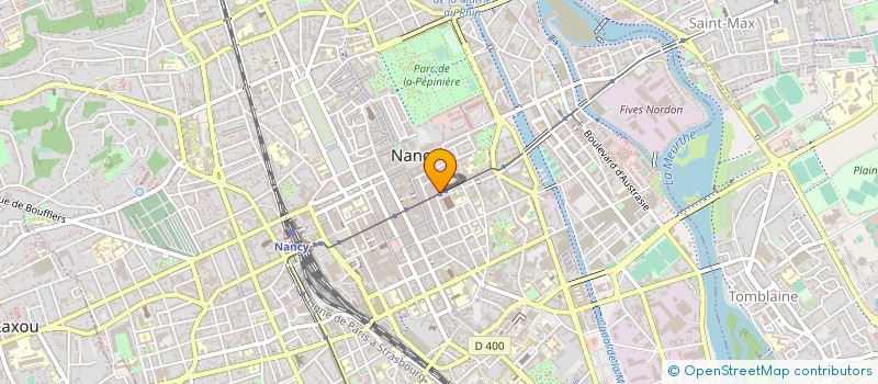 localisation de l'entreprise PHARMACIE DE LA CATHEDRALE  NANCY