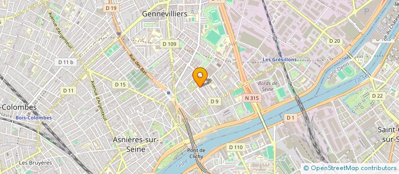 localisation de l'entreprise PHARMACIE DE LA CONCORDE à GENNEVILLIERS