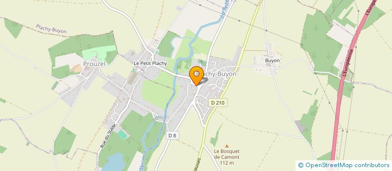 localisation de l'entreprise PHARMACIE DE LA COULEE VERTE  PLACHY-BUYON