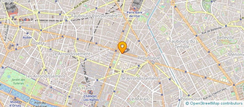 localisation de l'entreprise PHARMACIE DE LA CROIX DE MALTE à PARIS