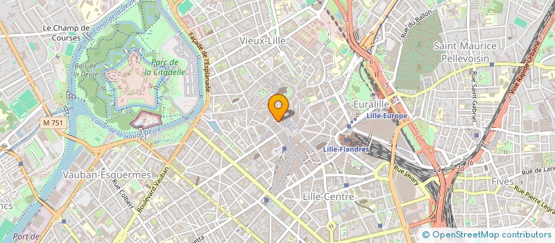 localisation de l'entreprise PHARMACIE DE LA DEESSE à LILLE