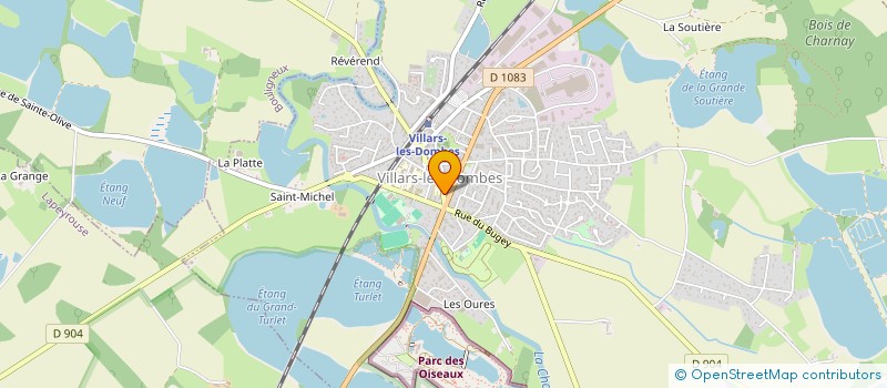 localisation de l'entreprise PHARMACIE DE LA DOMBES à VILLARS-LES-DOMBES