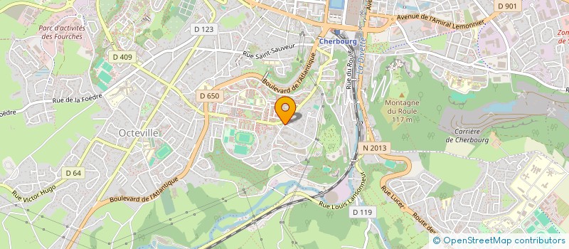 localisation de l'entreprise PHARMACIE DE LA FAUCONNIERE à CHERBOURG-EN-COTENTIN