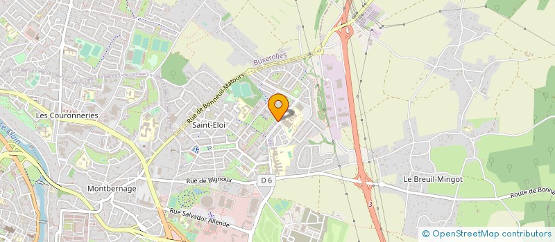 localisation de l'entreprise PHARMACIE DE LA FRATERNITE  POITIERS