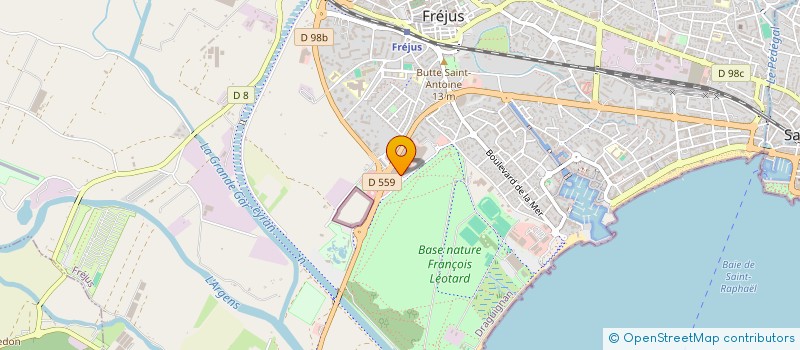 localisation de l'entreprise PHARMACIE DE LA GALERIE à FREJUS