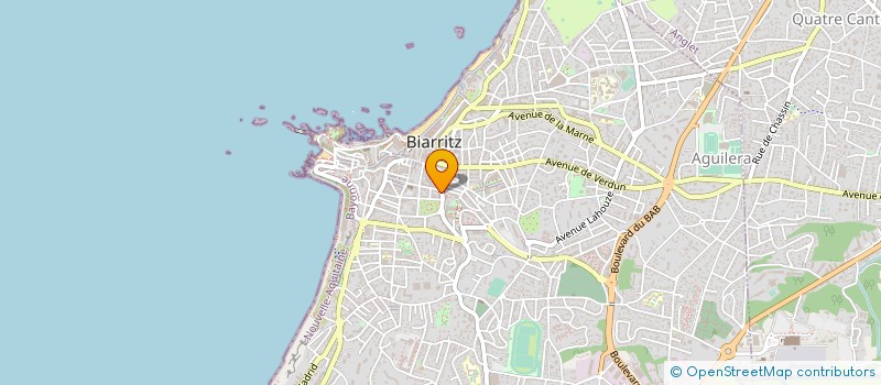 localisation de l'entreprise PHARMACIE DE LA GARE DU MIDI à BIARRITZ