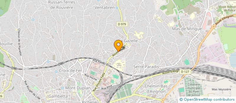 localisation de l'entreprise PHARMACIE DE LA GAZELLE à NIMES