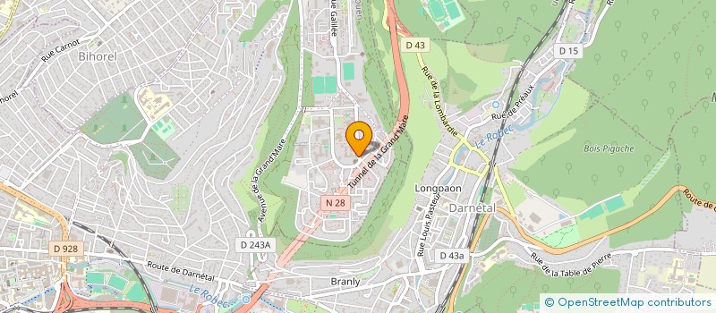 localisation de l'entreprise PHARMACIE DE LA GRAND MARE à ROUEN