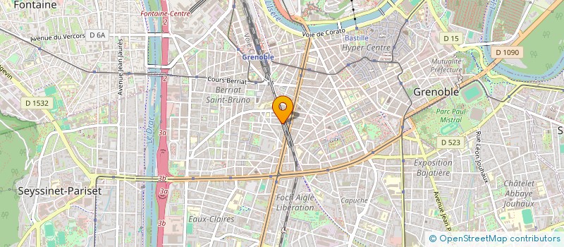 localisation de l'entreprise PHARMACIE DE LA GRANDE CHARTREUSE à GRENOBLE