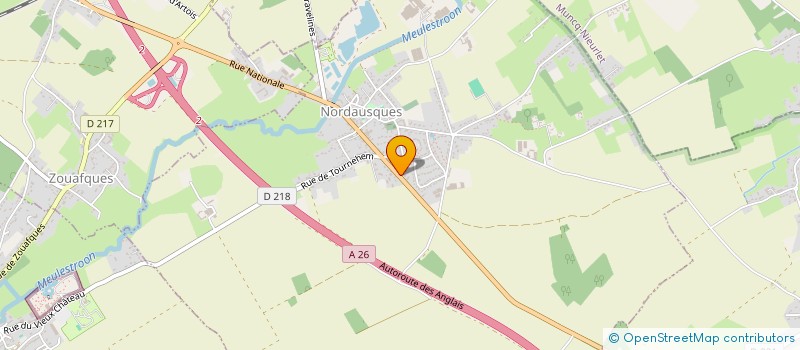 localisation de l'entreprise PHARMACIE DE LA HEM  NORDAUSQUES