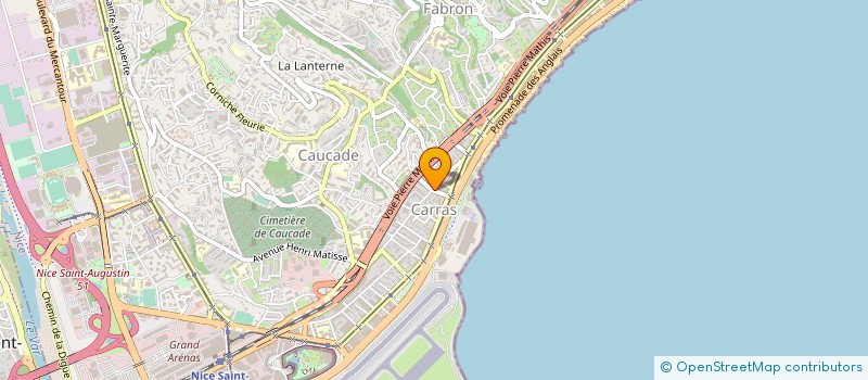 localisation de l'entreprise PHARMACIE DE LA LANTERNE à NICE