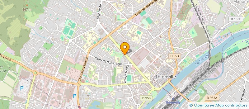 localisation de l'entreprise PHARMACIE DE LA LIBERATION  THIONVILLE