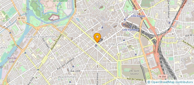 localisation de l'entreprise PHARMACIE DE LA LIBERTE à LILLE