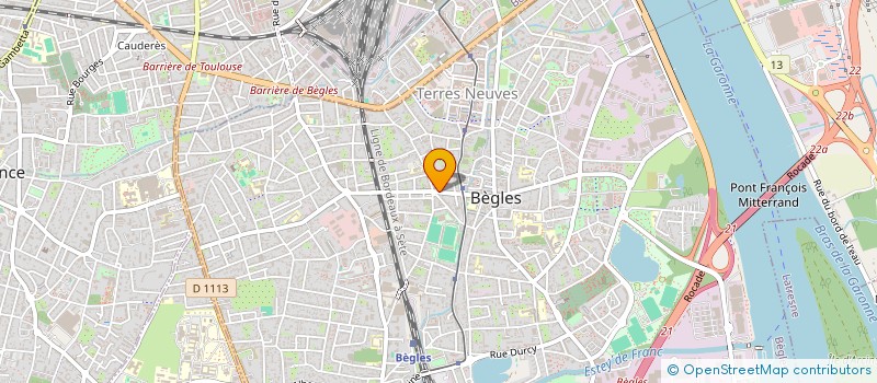 localisation de l'entreprise PHARMACIE DE LA LIBERTE à BEGLES
