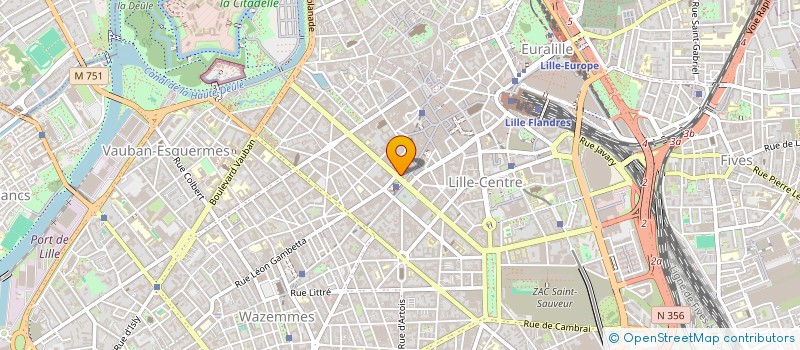 localisation de l'entreprise PHARMACIE DE LA LIBERTE à LILLE