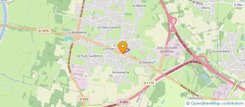 localisation de l'entreprise PHARMACIE DE LA MADELEINE à REPLONGES