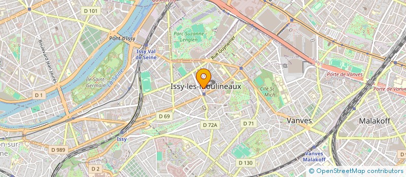 localisation de l'entreprise PHARMACIE DE LA MAIRIE à ISSY-LES-MOULINEAUX