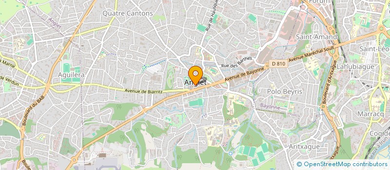localisation de l'entreprise PHARMACIE DE LA MAIRIE à ANGLET