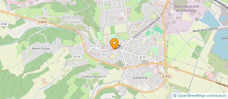 localisation de l'entreprise PHARMACIE DE LA MAIRIE à GAILLON