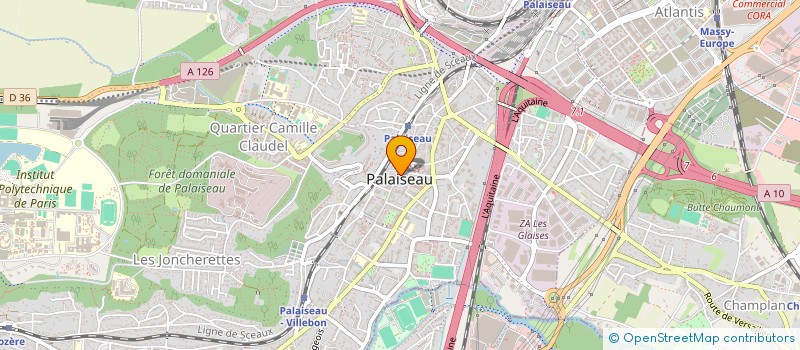 localisation de l'entreprise PHARMACIE DE LA MAIRIE à PALAISEAU