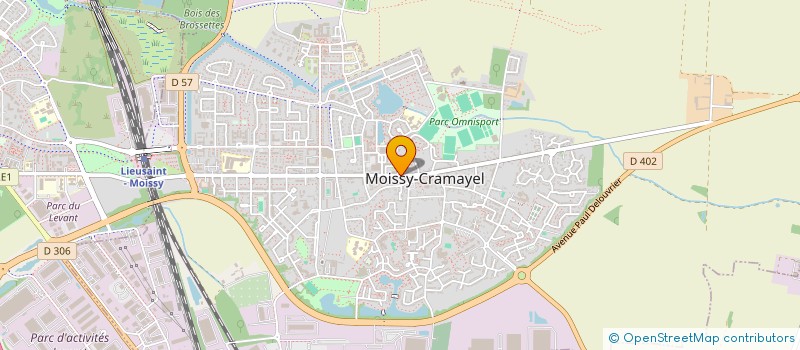 localisation de l'entreprise PHARMACIE DE LA MAIRIE à MOISSY-CRAMAYEL
