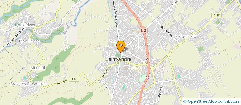 localisation de l'entreprise PHARMACIE DE LA MAIRIE à SAINT-ANDRE