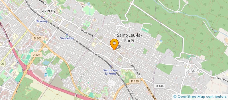 localisation de l'entreprise PHARMACIE DE LA MAIRIE à SAINT-LEU-LA-FORET