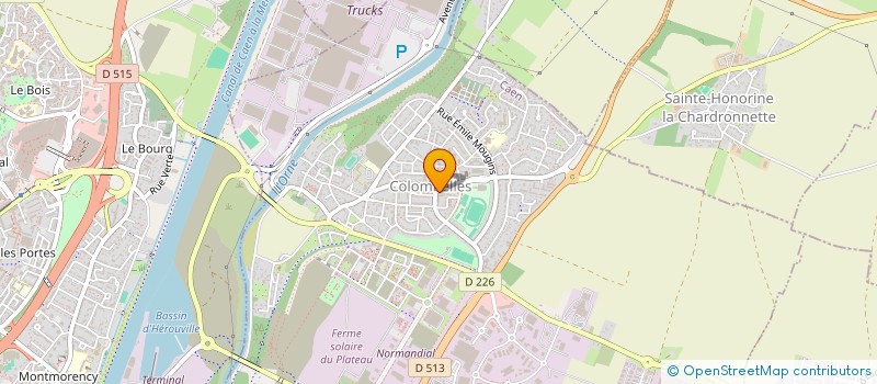 localisation de l'entreprise PHARMACIE DE LA MAIRIE DE COLOMBELLES  COLOMBELLES