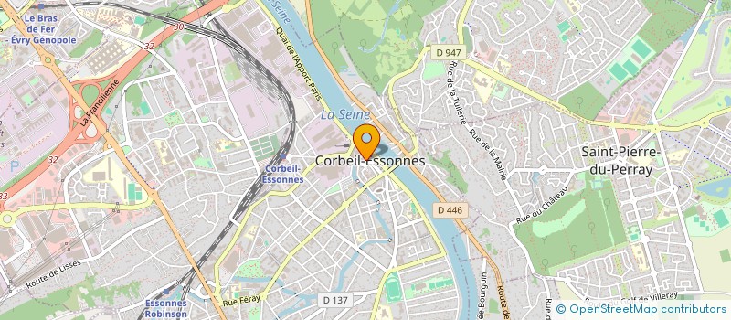 localisation de l'entreprise PHARMACIE DE LA MAIRIE DE CORBEIL ESSONNES à CORBEIL-ESSONNES