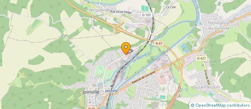 localisation de l'entreprise PHARMACIE DE LA MARNE à JOINVILLE