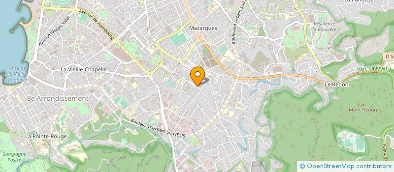 localisation de l'entreprise PHARMACIE DE LA MARTHELINE à MARSEILLE