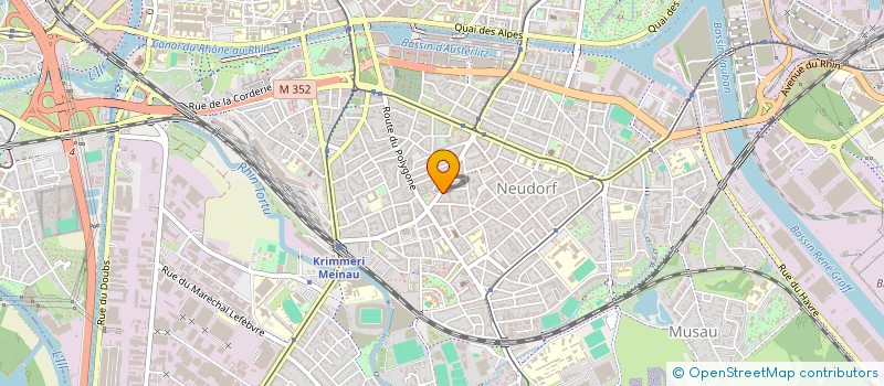 localisation de l'entreprise PHARMACIE DE LA MUSAU à STRASBOURG