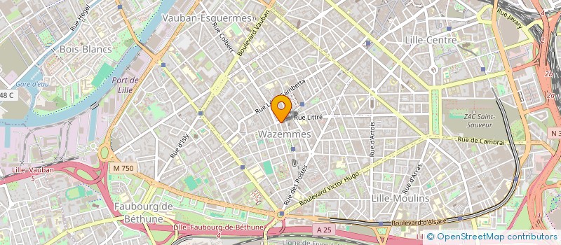 localisation de l'entreprise PHARMACIE DE LA NOUVELLE AVENTURE  LILLE
