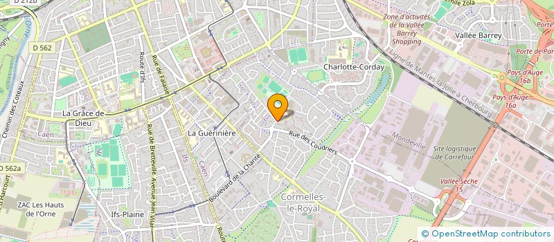 localisation de l'entreprise PHARMACIE DE LA PAGNOLEE à CORMELLES-LE-ROYAL