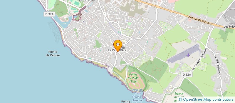 localisation de l'entreprise PHARMACIE DE LA PIRONNIERE à LES SABLES-D'OLONNE