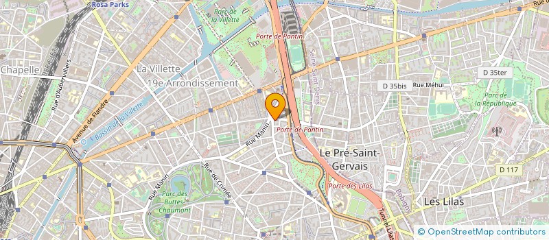 localisation de l'entreprise PHARMACIE DE LA PLACE COCHET  PARIS