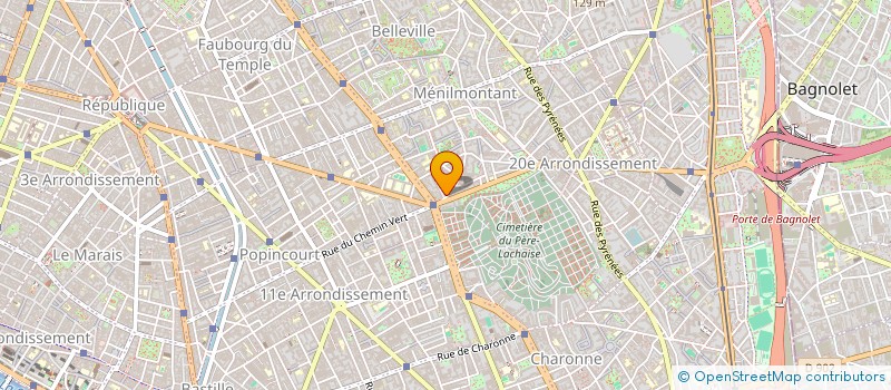 localisation de l'entreprise PHARMACIE DE LA PLACE METIVIER  PARIS