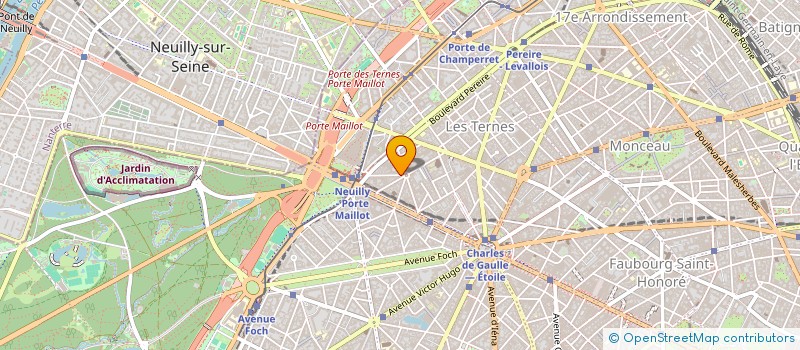 localisation de l'entreprise PHARMACIE DE LA PLACE ST FERDINAND  PARIS