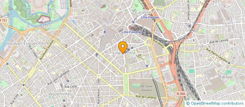 localisation de l'entreprise PHARMACIE DE LA PORTE DE PARIS à LILLE