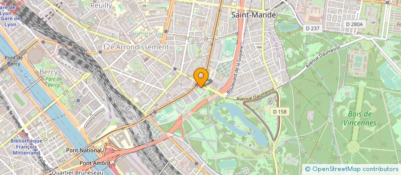 localisation de l'entreprise PHARMACIE DE LA PORTE DOREE  PARIS