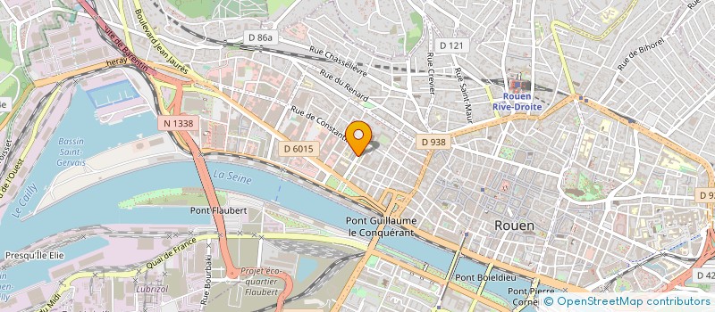 localisation de l'entreprise PHARMACIE DE LA PREFECTURE à ROUEN