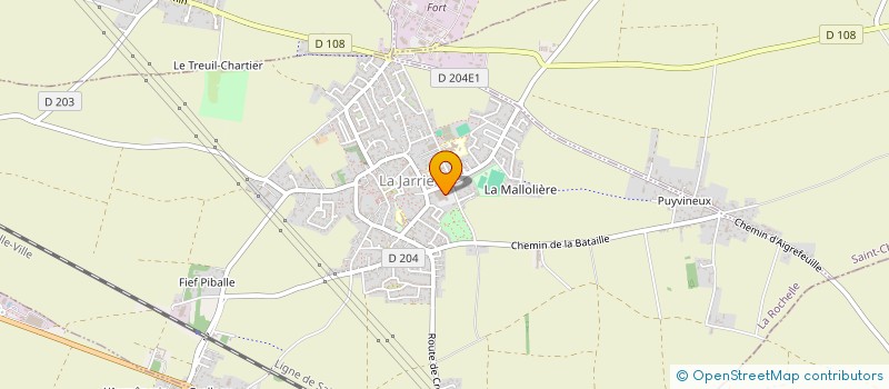 localisation de l'entreprise PHARMACIE DE LA PROVIDENCE  LA JARRIE