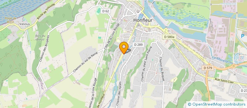 localisation de l'entreprise PHARMACIE DE LA REPUBLIQUE à HONFLEUR