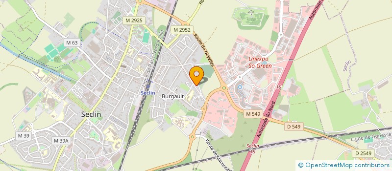 localisation de l'entreprise PHARMACIE DE LA REPUBLIQUE  SECLIN