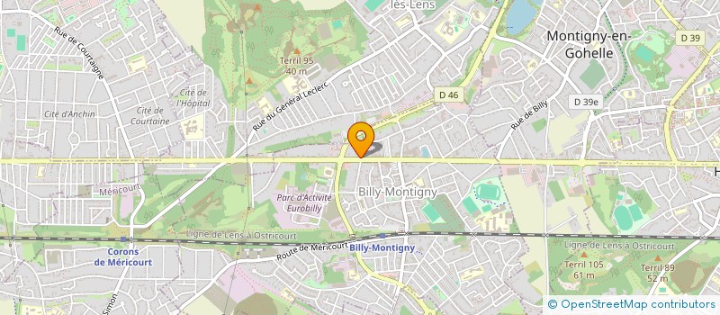 localisation de l'entreprise PHARMACIE DE LA REPUBLIQUE à BILLY-MONTIGNY