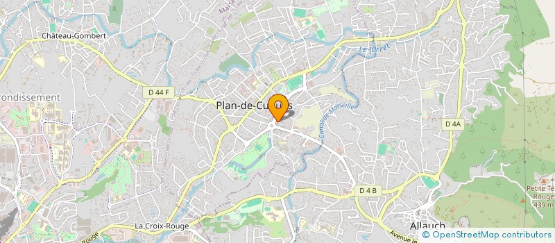 localisation de l'entreprise PHARMACIE DE LA ROTONDE à PLAN-DE-CUQUES