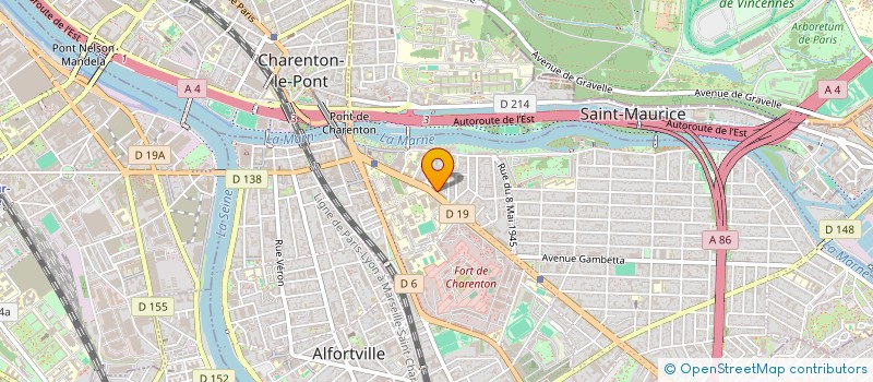 localisation de l'entreprise PHARMACIE DE LA SANTE  MAISONS-ALFORT