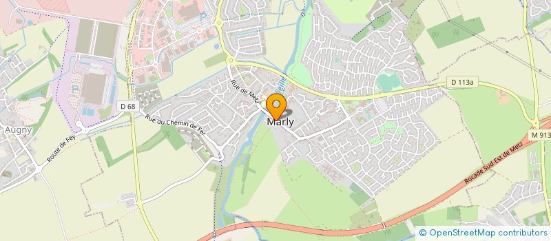 localisation de l'entreprise PHARMACIE DE LA SEILLE  MARLY